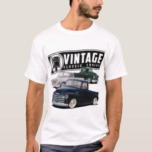 Vintage Retro Lastbilar T Shirt