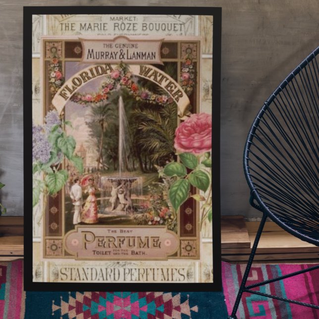 Vintage Retro Lilac Ro Parfym Soap Poster (Downloadable Print)
