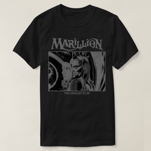 Vintage Retro Marillion presenterar Movie Fläkt T Shirt (Design framsida)