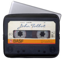 Vintage Retro-modulerad kassett för Audio med blan