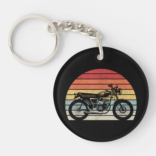 Vintage Retro Motorcykel (Framsidan)