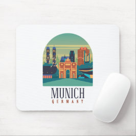 Vintage Retro München Bavaria Tyskland Musmatta