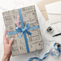 Vintage Retro Newspaper Gifts