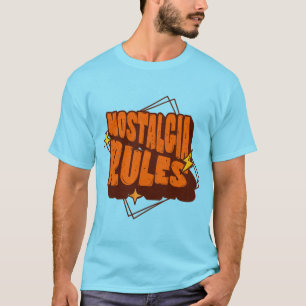 Vintage Retro Nostalgi Regerar T-shirt