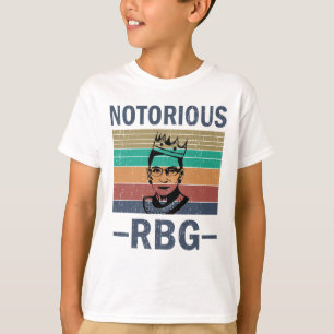 Vintage Retro Notorious RBG Ruth Bader Ginsburg T Shirt