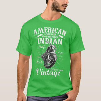 Vintage Retro Old Biker 1947 American Motorcle 1 T Shirt