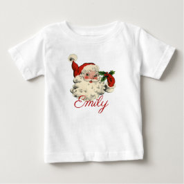 Vintage/Retro Pappa jul Personaliserat T-shirt