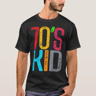 Vintage Retro Party 70's Kid T Shirt