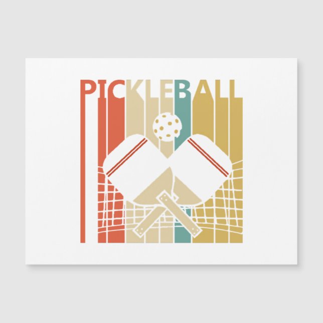 Vintage Retro Pickleball (Framsida)
