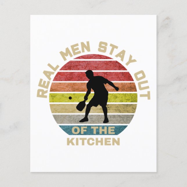 Vintage Retro Pickleball Funny (Framsida)