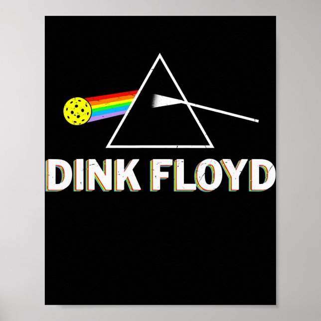 Vintage Retro Pickleball Manar Poster (Framsidan)