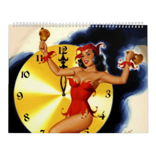 Vintage Retro Pin-up Girls 2014 Kalender