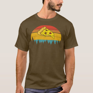 Vintage Retro Pizza Premium5805 T Shirt