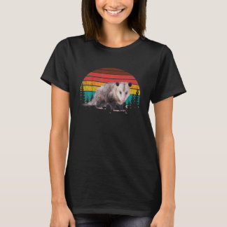 Vintage Retro Possum Lovers T Shirt