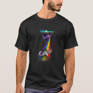 Vintage Retro Prism Chinchilla T Shirt