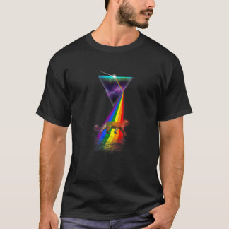 Vintage Retro Prism Cougar T Shirt