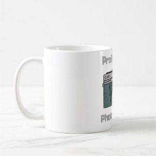 Vintage Retro Professionell Fotograf Kamera Kaffemugg