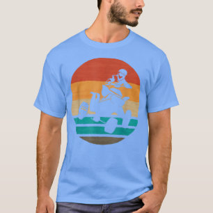 Vintage Retro Quad Bike Rider1406 T Shirt
