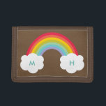 Vintage Retro Rainbow Monogram<br><div class="desc">underbar för manar,  kvinnor och barn,  två initialer med redigerbar bakgrund färg och typsnitt</div>