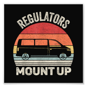 Vintage Retro-reglerare - montera upp gott Mamma Fototryck