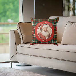 Vintage Retro Santa Rustic Play Kudde