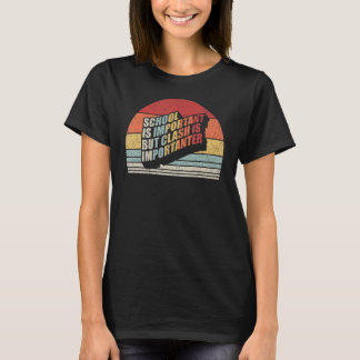 Vintage Retro School är viktigt, men det är svårt T Shirt