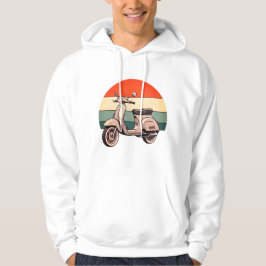 Vintage, Retro, Scooter, Mofa, Töffli, Roller  Hoodie
