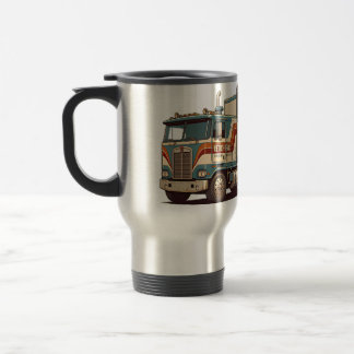 Vintage Retro Semi Truck Kuddinkast Resemugg