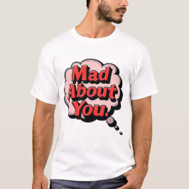 Vintage Retro Serietidning Pop Art "Gal Efter Dig" T Shirt