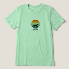 Vintage Retro Solnedgång Häst Siluett T-Shirt | Va