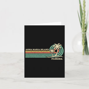 Vintage Retro Sommarlov Florida Anna Maria I Kort