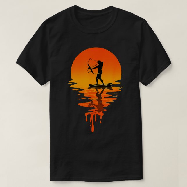 Vintage Retro Stil Bowfisheries T Shirt (Design framsida)