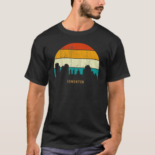 Vintage Retro stil Kanada Stadens siluett stadsbil T Shirt