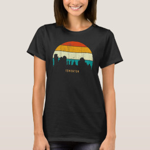 Vintage Retro stil Kanada Stadens siluett stadsbil T Shirt