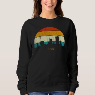 Vintage Retro stil stad i England skyline stadsbil T Shirt