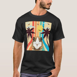 Vintage Retro Stil Summer Sunset Animal Rodent Gu T Shirt
