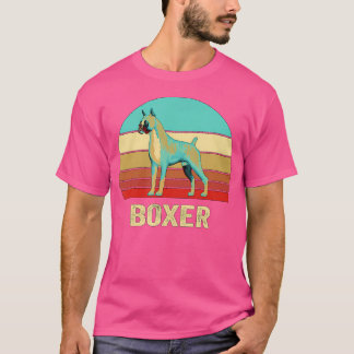 Vintage Retro Stil Sunset Boxer T Shirt