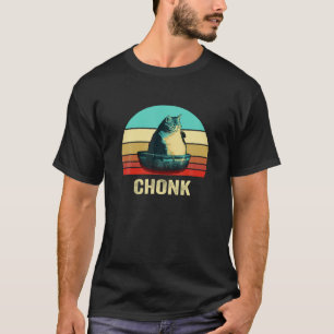 Vintage Retro Stil Sunset Chonk T Shirt