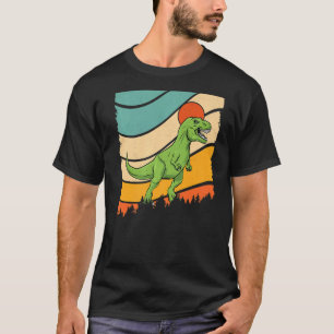 Vintage Retro Stil Sunset Dinos Rex Dinosaur T Shirt