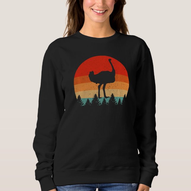 Vintage Retro Struts Djur Struts T Shirt (Framsida)