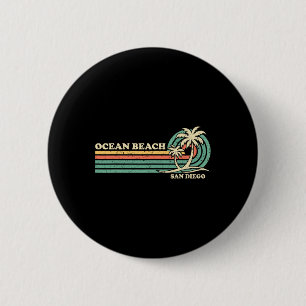 Vintage Retro Summer Vacation San Diego Ocean Beac Knapp