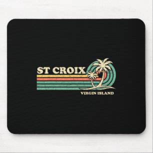 Vintage Retro Summer Vacation Virgin Island St. Cr Musmatta