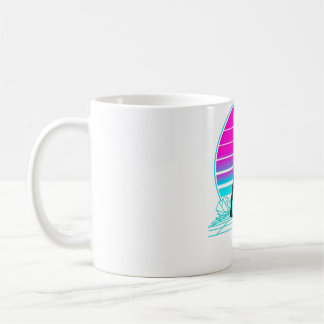 Vintage Retro Sunset Darts Kaffemugg