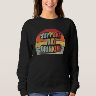 Vintage Retro Support Day Drining Alcohol Whiskey T Shirt