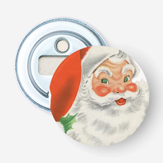 Vintage Retro Tomte Flasköppnare (Framsidan)