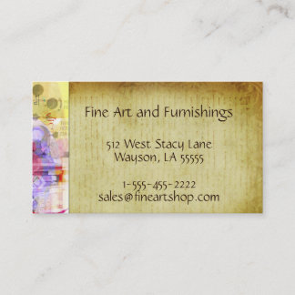 Vintage Retro Urban Visitkort