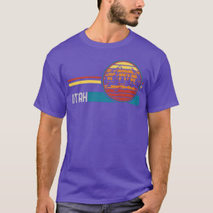 Vintage Retro Utah 80-tal 70-tal Utah Mountain vän T Shirt