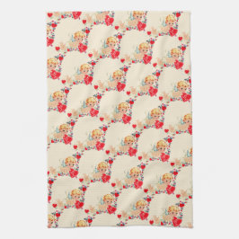 Vintage/Retro valentinCherub Kökshandduk