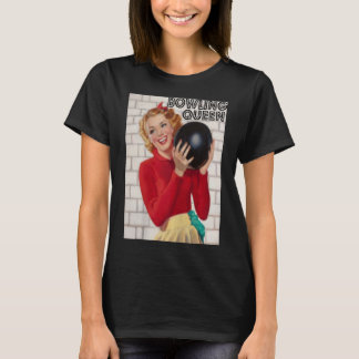 Vintage Retro Womens Bowling Queen 723 T Shirt