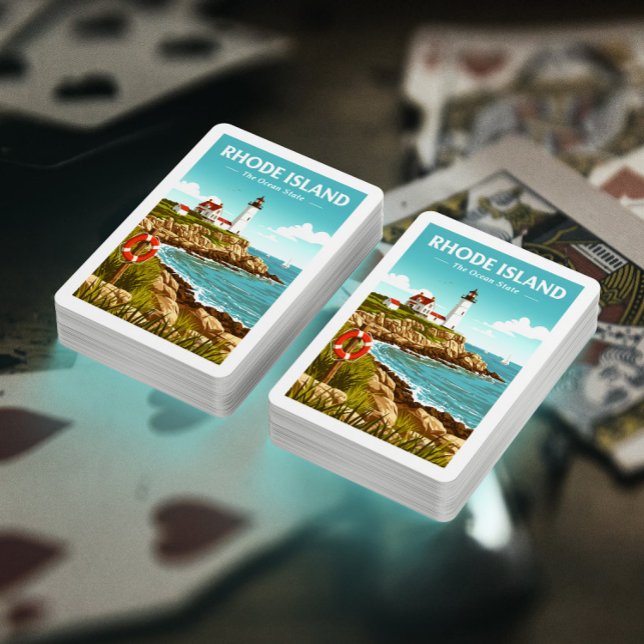 Vintage Rhode island Casinokort (Skapare uppladdad)